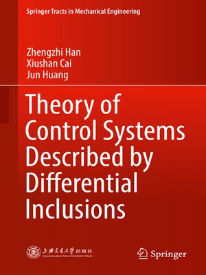 cover image of Theory of Control Systems Described by Differential Inclusions